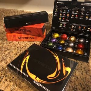 Nespresso sleeves and coffee capsules